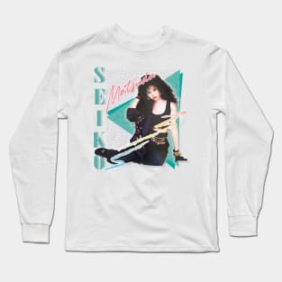 Seiko Matsuda / Retro 80s Fan Art Design Long Sleeve T-Shirt